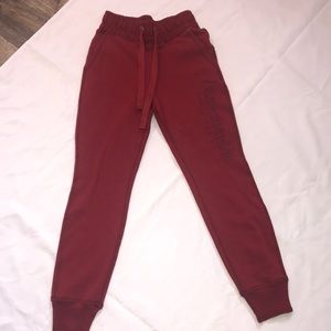 Abercrombie & Fitch Red Currant Sweatpants XS